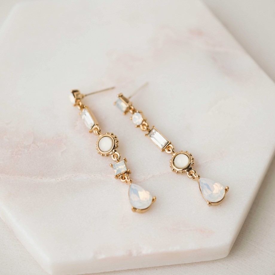 Earrings Lover's Tempo | Lova Drop Earrings White