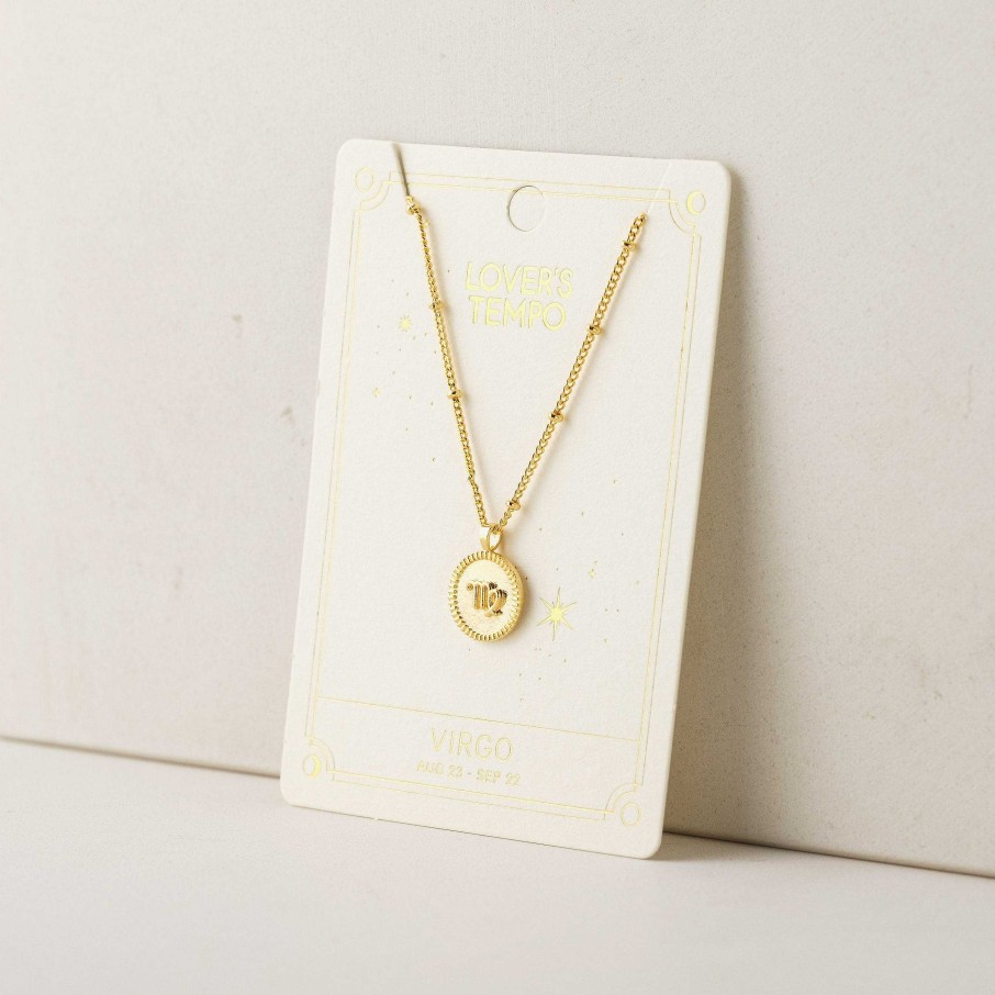 Necklaces Lover's Tempo | Virgo Horoscope Necklace