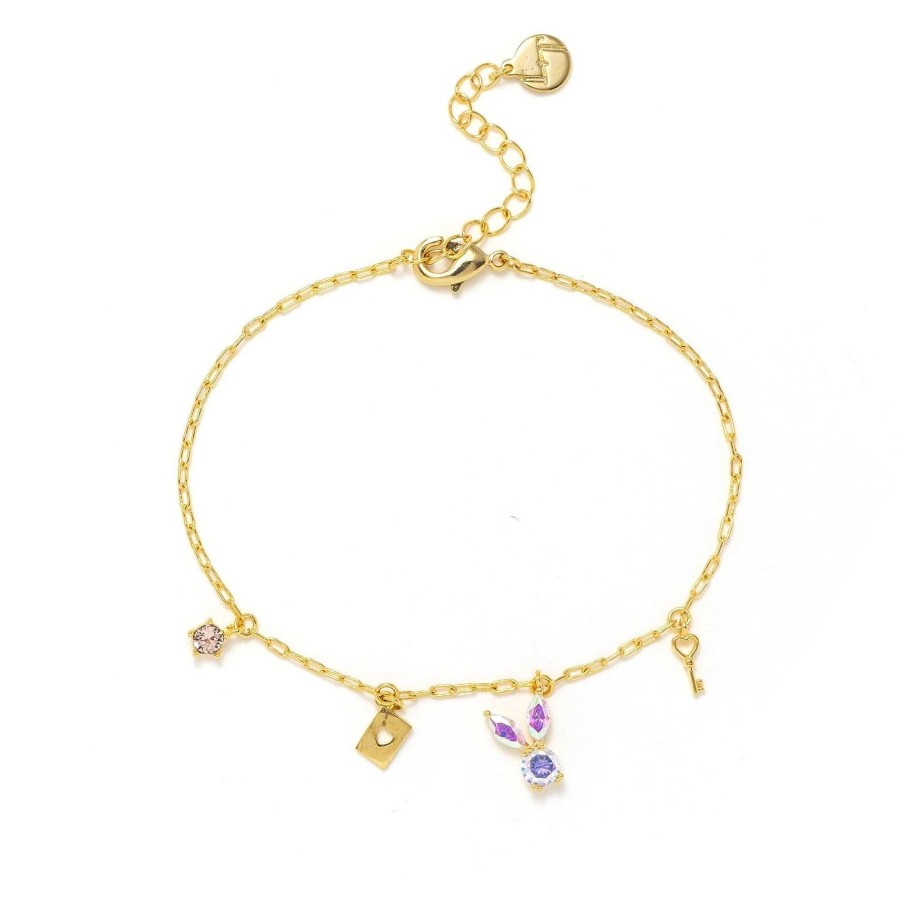 Bracelets Lover's Tempo | Down The Rabbit Hole Charm Bracelet