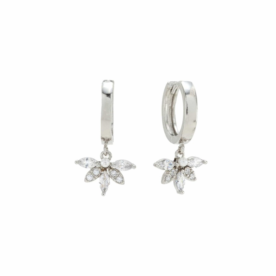 Earrings Lover's Tempo | Harlowe Huggie Hoop Earrings