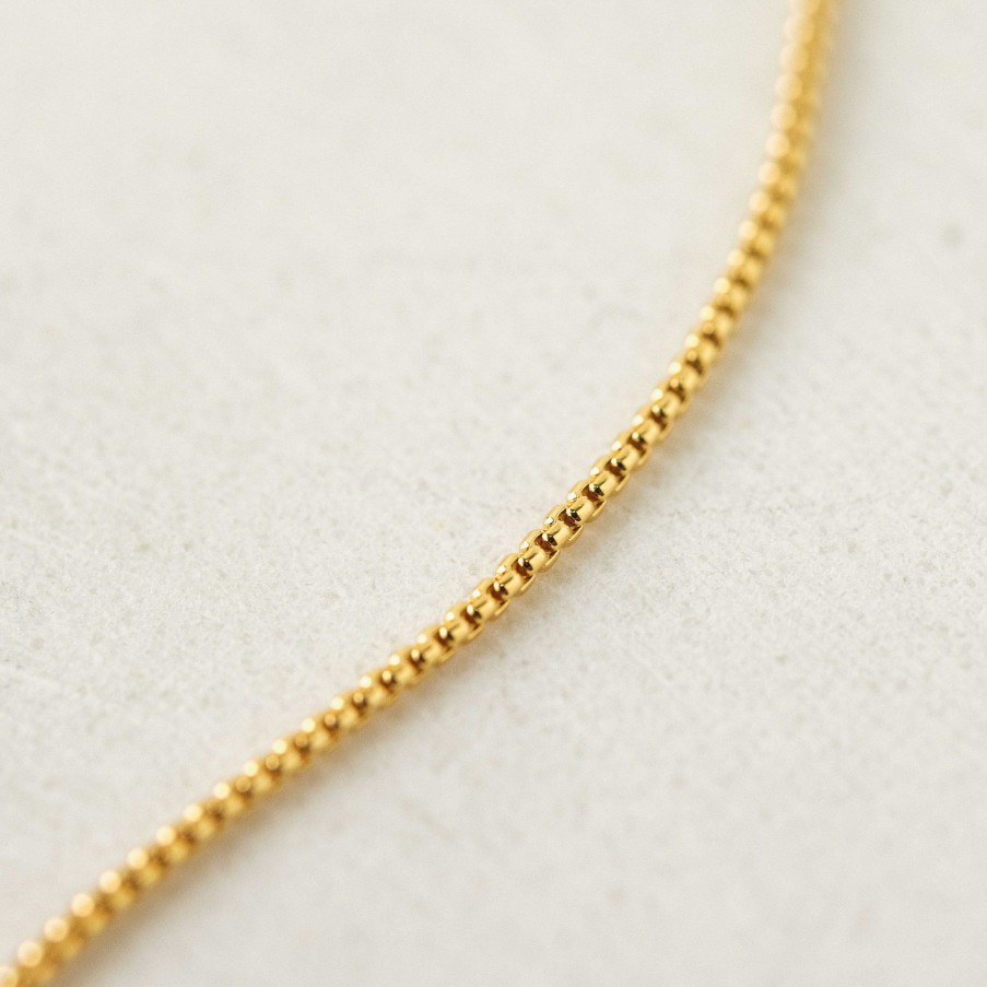 Necklaces Lover's Tempo | Contour Necklace Gold